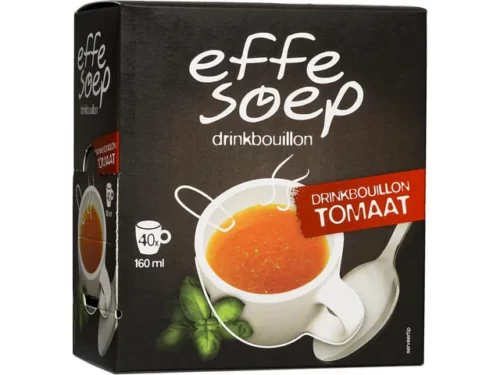 Effe Soep – Tomaat Drinkbouillon Sticks, 40x 160ml