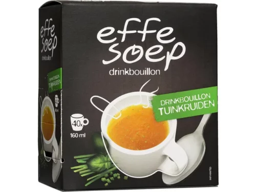 Effe Soep – Tuinkruiden Drinkbouillon Sticks, 40x 160ml