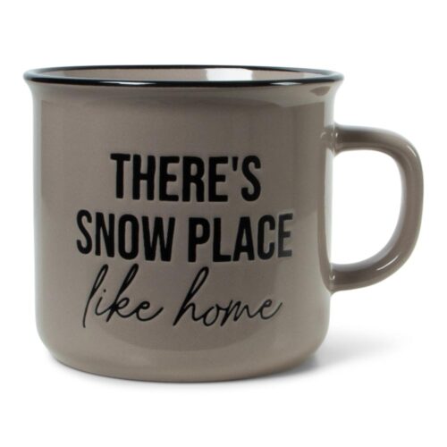 Jens Living – Retro mok ‘There’s Snow Place Like Home’, 285ml