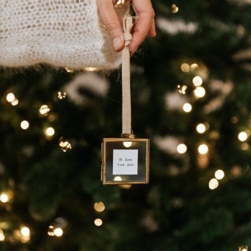 Mini lijstje hanger ‘ik hou van jou’, IKPAKJEIN