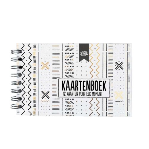 Kaartenboek, 12 stuks – 100% Leuk
