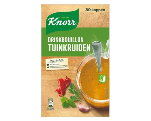 Knorr Drinkbouillon Tuinkruiden 80 zakjes