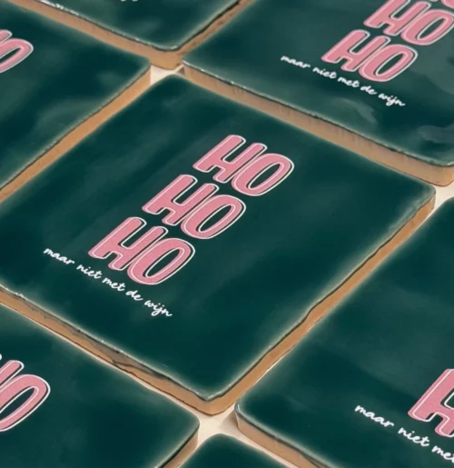 label2x tegeltje ho ho ho