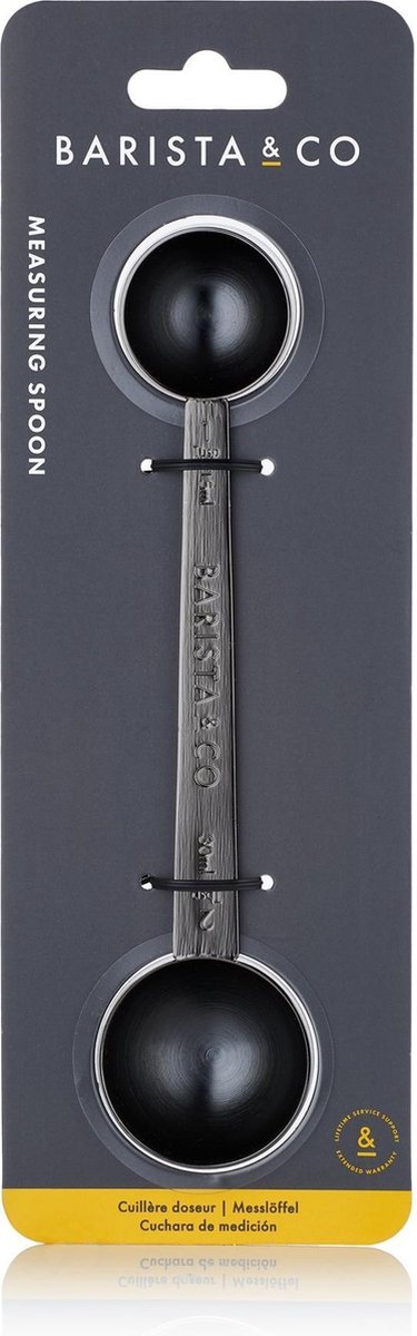 Barista & Co - Measuring Spoon, Black