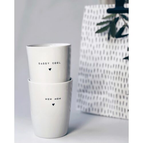 Mok 'DADDY COOL', 280ml - Goldscherben