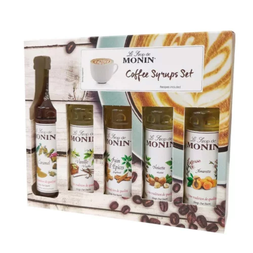 Monin – Coffee Siroop Set, 5×50 ml
