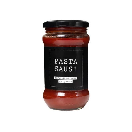 Pasta saus! da’s saus voor de pasta, Flessenwerk