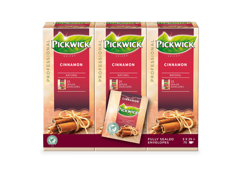 Pickwick Kaneel, 75×1,5g met envelop
