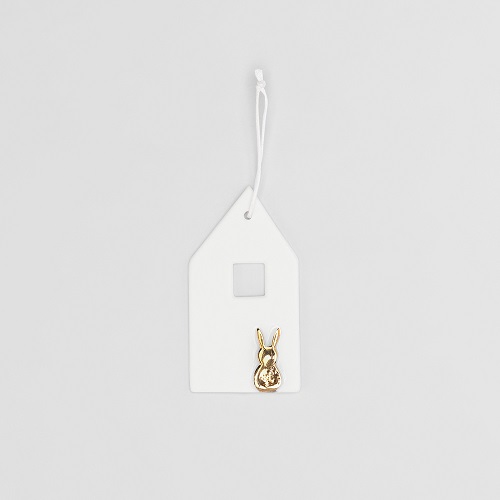 Räder, Paashanger, Huisje met gouden haas