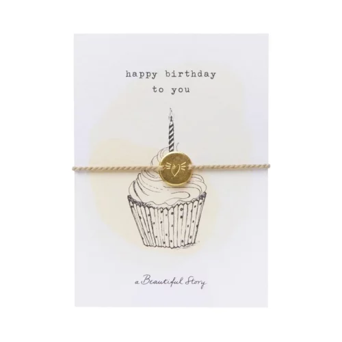 A Beautiful Story – Sieraden Ansichtkaart ‘Cupcake’
