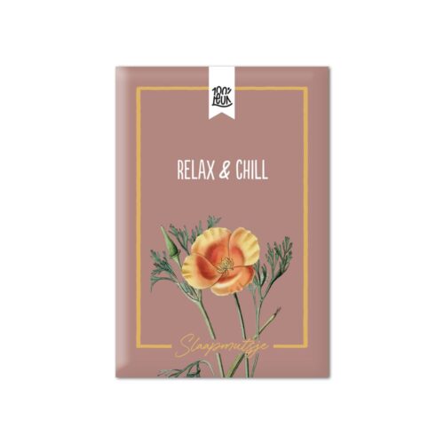 100% Leuk - Bloemenzaadjes 'Relax & Chill', Slaapmutsje