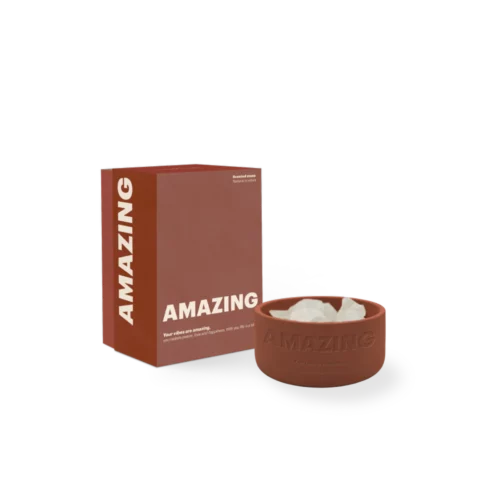 The gift label stone diffuser amazing