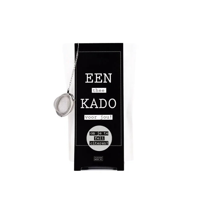 Flessenwerk - Een thee KADO voor jou! 'Om je te feliciteren'