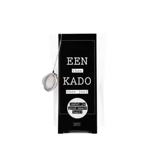 Flessenwerk - Een thee KADO voor jou! 'Omdat je goud waard bent'