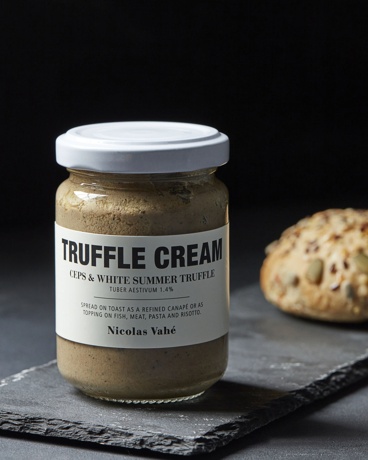 Truffle cream – Ceps & White Summer Truffle (140gr) – Nicolas Vahé - Afbeelding 2