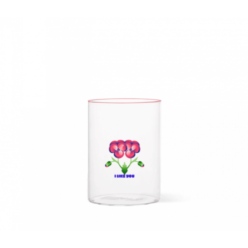 THE GIFT LABEL - Drinking glass, I Like You